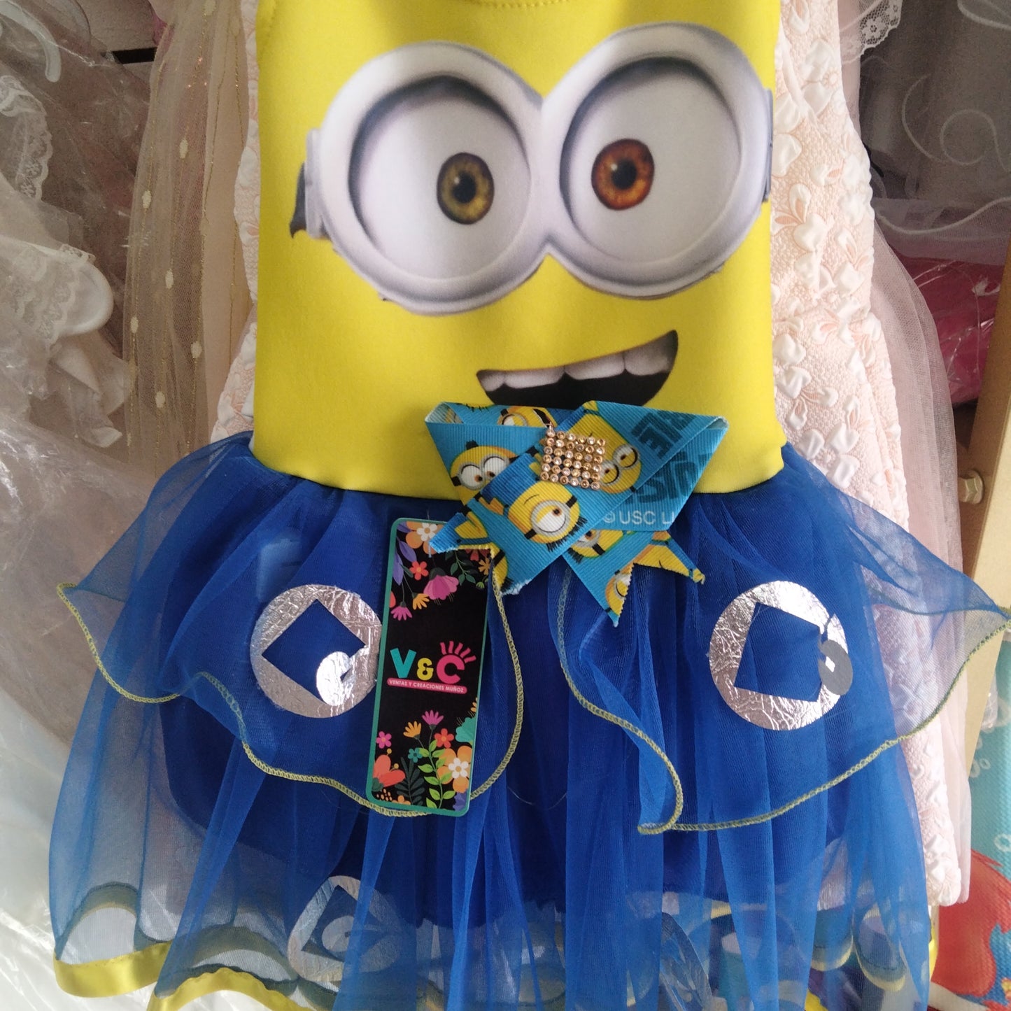 Minions dress size 2