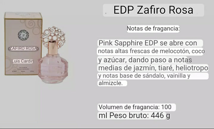 Pink Sapphire Louis Cardin 100 ml.