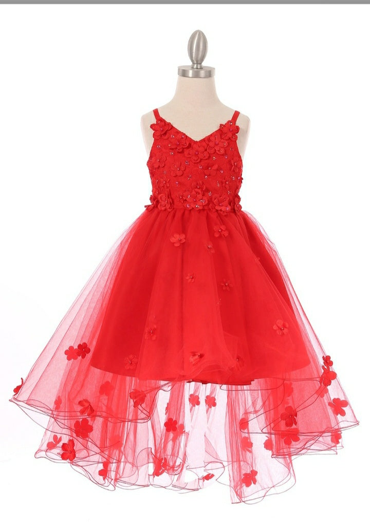 Red girls Dressy dresses