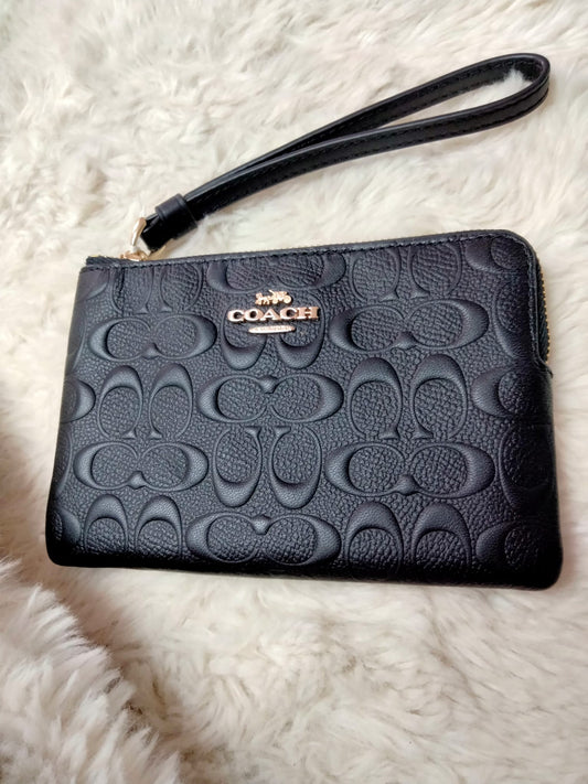 Coach original Black Wristlet