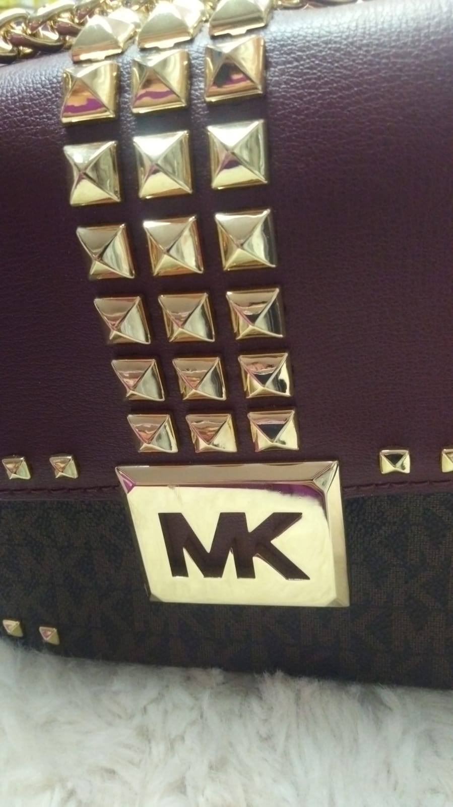 MK original Sm square cross Body