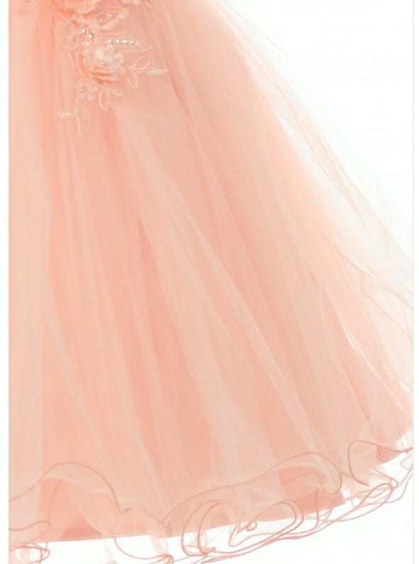 Girls Light Pink Special Occasion Dress